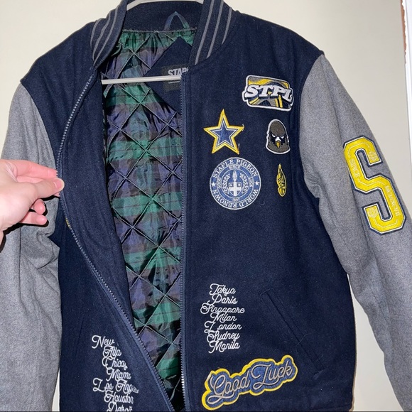 Staples pigeon varsity jacket - Picture 4 of 6